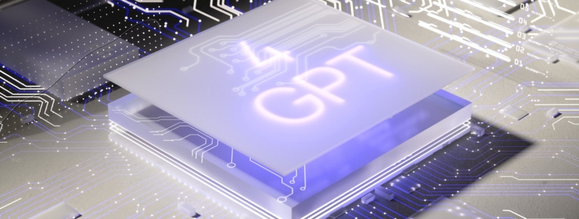 a computer chip with the word gpt printed on it